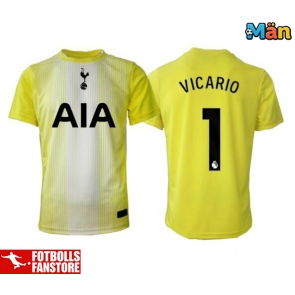 Tottenham Hotspur Guglielmo Vicario #1 Målvakt Tredje Tröja 2025-26 Kortärmad