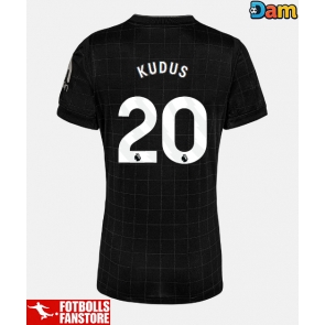 Tottenham Hotspur Mohammed Kudus #20 Bortatröja Dam 2025-26 Kortärmad
