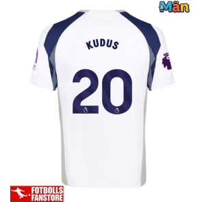 Tottenham Hotspur Mohammed Kudus #20 Hemmatröja 2025-26 Kortärmad