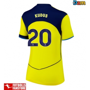 Tottenham Hotspur Mohammed Kudus #20 Tredje Tröja Dam 2025-26 Kortärmad
