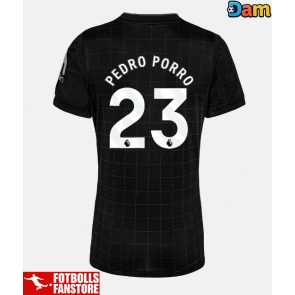 Tottenham Hotspur Pedro Porro #23 Bortatröja Dam 2025-26 Kortärmad