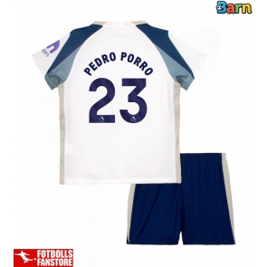 Tottenham Hotspur Pedro Porro #23 Hemmatröja Barn 2025-26 Kortärmad (+ Korta byxor)