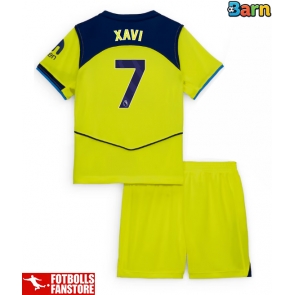 Tottenham Hotspur Xavi Simons #7 Tredje Tröja Barn 2025-26 Kortärmad (+ Korta byxor)
