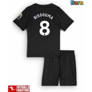 Tottenham Hotspur Yves Bissouma #8 Bortatröja Barn 2025-26 Kortärmad (+ Korta byxor)