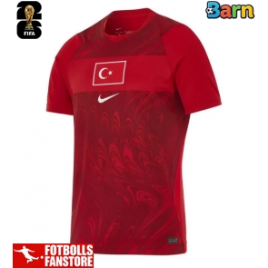 Turkiet Hemmatröja Barn VM 2026 Kortärmad (+ Korta byxor)