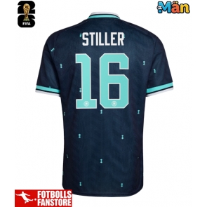 Tyskland Angelo Stiller #16 Bortatröja VM 2026 Kortärmad