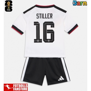 Tyskland Angelo Stiller #16 Hemmatröja Barn VM 2026 Kortärmad (+ Korta byxor)