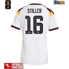 Tyskland Angelo Stiller #16 Hemmatröja Dam VM 2026 Kortärmad