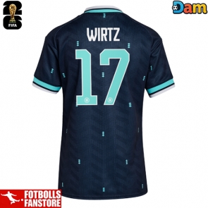 Tyskland Florian Wirtz #17 Bortatröja Dam VM 2026 Kortärmad