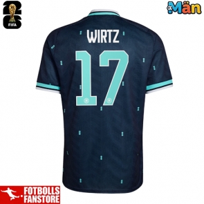 Tyskland Florian Wirtz #17 Bortatröja VM 2026 Kortärmad