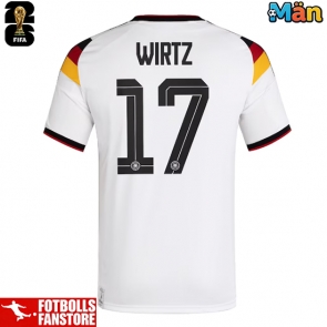 Tyskland Florian Wirtz #17 Hemmatröja VM 2026 Kortärmad