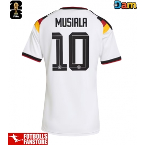 Tyskland Jamal Musiala #10 Hemmatröja Dam VM 2026 Kortärmad