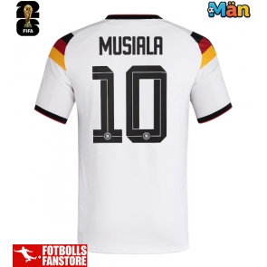 Tyskland Jamal Musiala #10 Hemmatröja VM 2026 Kortärmad