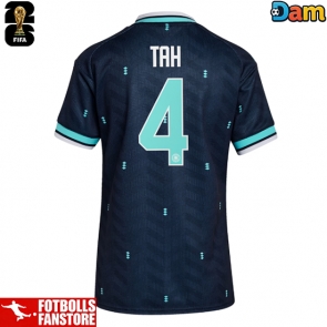 Tyskland Jonathan Tah #4 Bortatröja Dam VM 2026 Kortärmad