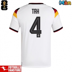 Tyskland Jonathan Tah #4 Hemmatröja VM 2026 Kortärmad