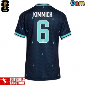 Tyskland Joshua Kimmich #6 Bortatröja Dam VM 2026 Kortärmad