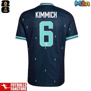 Tyskland Joshua Kimmich #6 Bortatröja VM 2026 Kortärmad