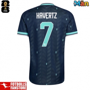 Tyskland Kai Havertz #7 Bortatröja VM 2026 Kortärmad