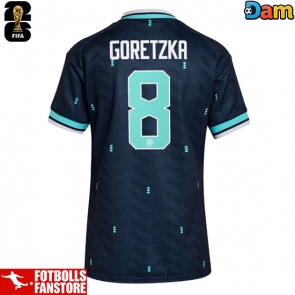 Tyskland Leon Goretzka #8 Bortatröja Dam VM 2026 Kortärmad