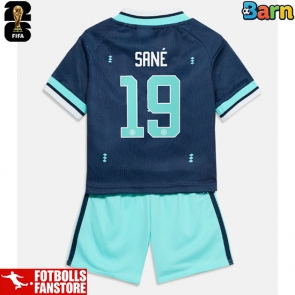 Tyskland Leroy Sane #19 Bortatröja Barn VM 2026 Kortärmad (+ Korta byxor)