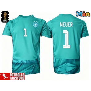 Tyskland Manuel Neuer #1 Målvakt Hemmatröja VM 2026 Kortärmad