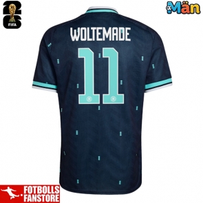 Tyskland Nick Woltemade #11 Bortatröja VM 2026 Kortärmad