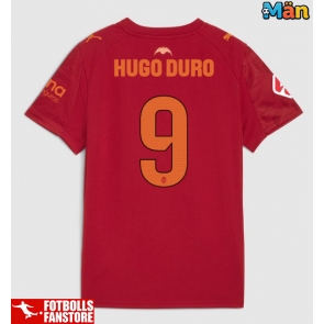 Valencia Hugo Duro #9 Bortatröja 2025-26 Kortärmad