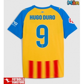 Valencia Hugo Duro #9 Tredje Tröja 2025-26 Kortärmad