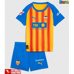 Valencia Tredje Tröja Barn 2025-26 Kortärmad (+ Korta byxor)