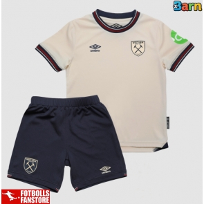 West Ham United Bortatröja Barn 2025-26 Kortärmad (+ Korta byxor)