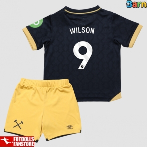 West Ham United Callum Wilson #9 Tredje Tröja Barn 2025-26 Kortärmad (+ Korta byxor)