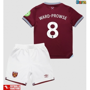 West Ham United James Ward-Prowse #8 Hemmatröja Barn 2025-26 Kortärmad (+ Korta byxor)