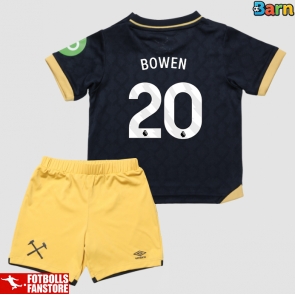 West Ham United Jarrod Bowen #20 Tredje Tröja Barn 2025-26 Kortärmad (+ Korta byxor)