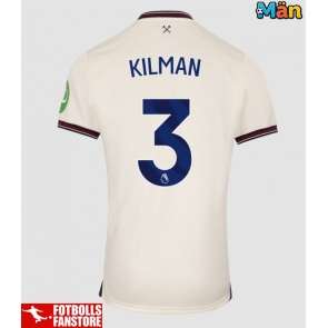 West Ham United Max Kilman #3 Bortatröja 2025-26 Kortärmad