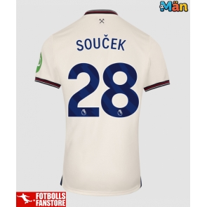 West Ham United Tomas Soucek #28 Bortatröja 2025-26 Kortärmad