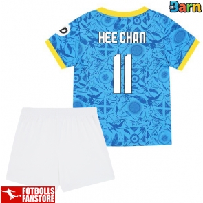 Wolves Hee-chan Hwang #11 Tredje Tröja Barn 2025-26 Kortärmad (+ Korta byxor)