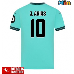 Wolves Jhon Arias #10 Bortatröja 2025-26 Kortärmad