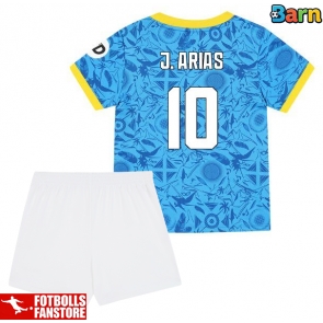 Wolves Jhon Arias #10 Tredje Tröja Barn 2025-26 Kortärmad (+ Korta byxor)