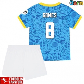 Wolves Joao Gomes #8 Tredje Tröja Barn 2025-26 Kortärmad (+ Korta byxor)