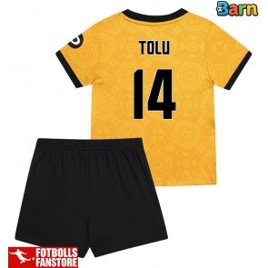 Wolves Tolu Arokodare #14 Hemmatröja Barn 2025-26 Kortärmad (+ Korta byxor)
