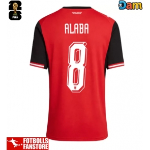 Österrike David Alaba #8 Hemmatröja Dam VM 2026 Kortärmad