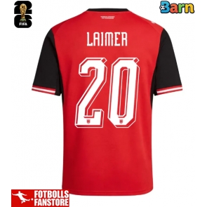 Österrike Konrad Laimer #20 Hemmatröja Barn VM 2026 Kortärmad (+ Korta byxor)