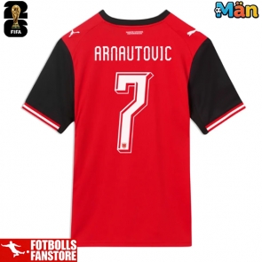 Österrike Marko Arnautovic #7 Hemmatröja VM 2026 Kortärmad