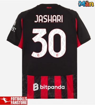 AC Milan Ardon Jashari #30 Hemmatröja 2025-26 Kortärmad