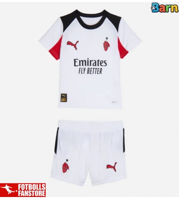 AC Milan Bortatröja Barn 2025-26 Kortärmad (+ Korta byxor)