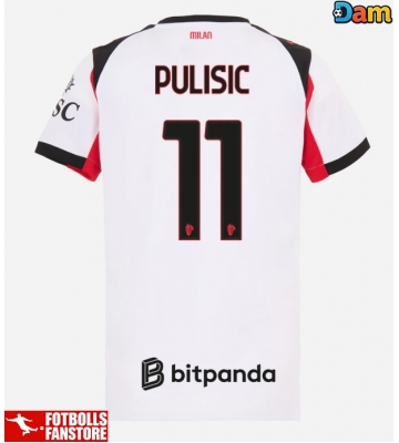 AC Milan Christian Pulisic #11 Bortatröja Dam 2025-26 Kortärmad