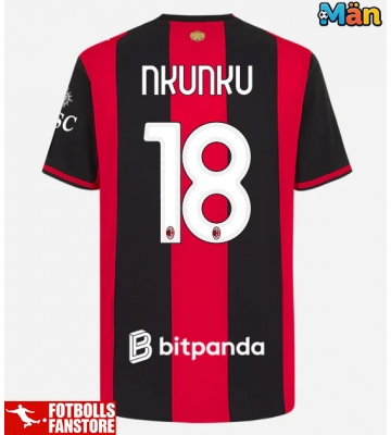 AC Milan Christopher Nkunku #18 Hemmatröja 2026-27 Kortärmad