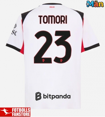 AC Milan Fikayo Tomori #23 Bortatröja 2025-26 Kortärmad