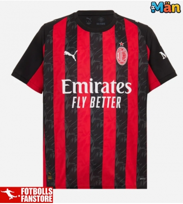 AC Milan Hemmatröja 2025-26 Kortärmad