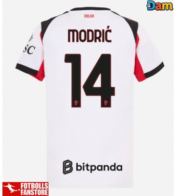 AC Milan Luka Modric #14 Bortatröja Dam 2025-26 Kortärmad